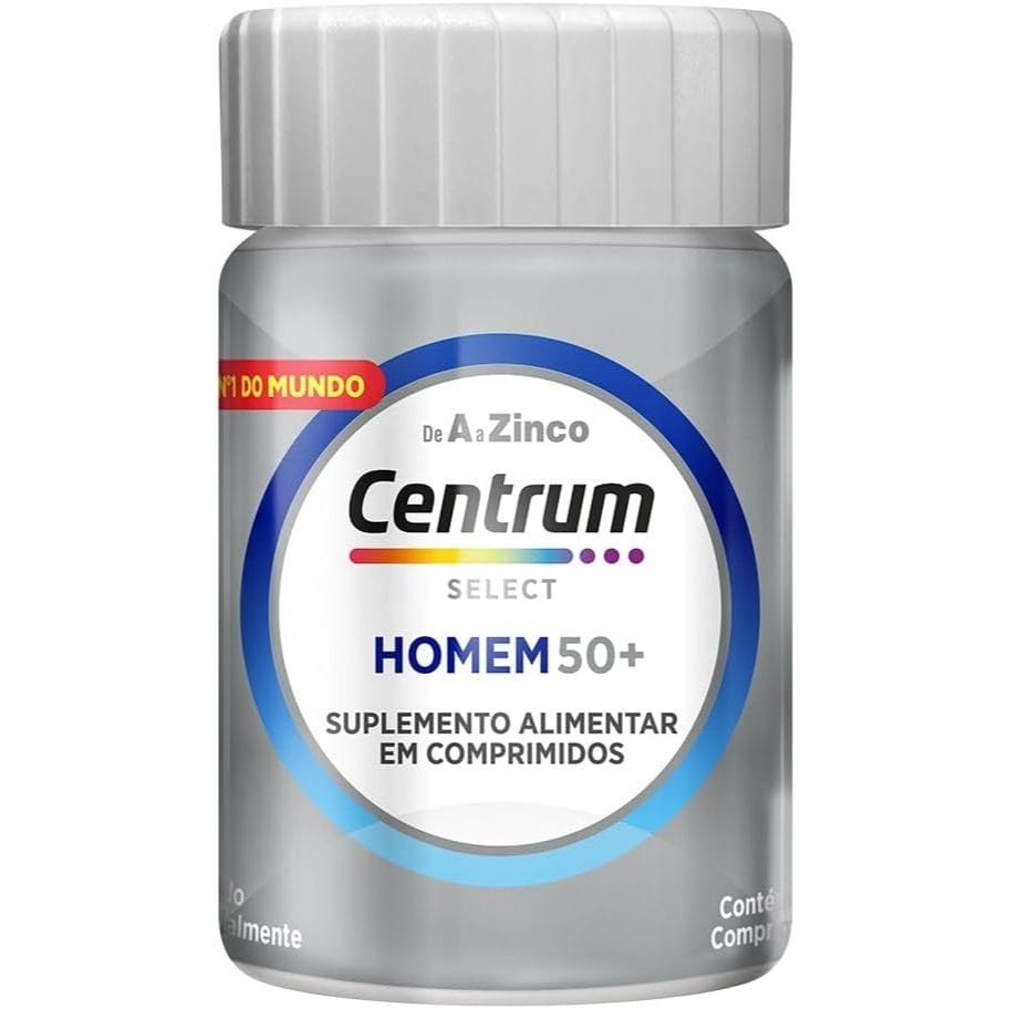 Centrum Homem Com 30 Comprimidos De A Zinco +50 · GTIN 7891045043472 — foto 2 de 2
