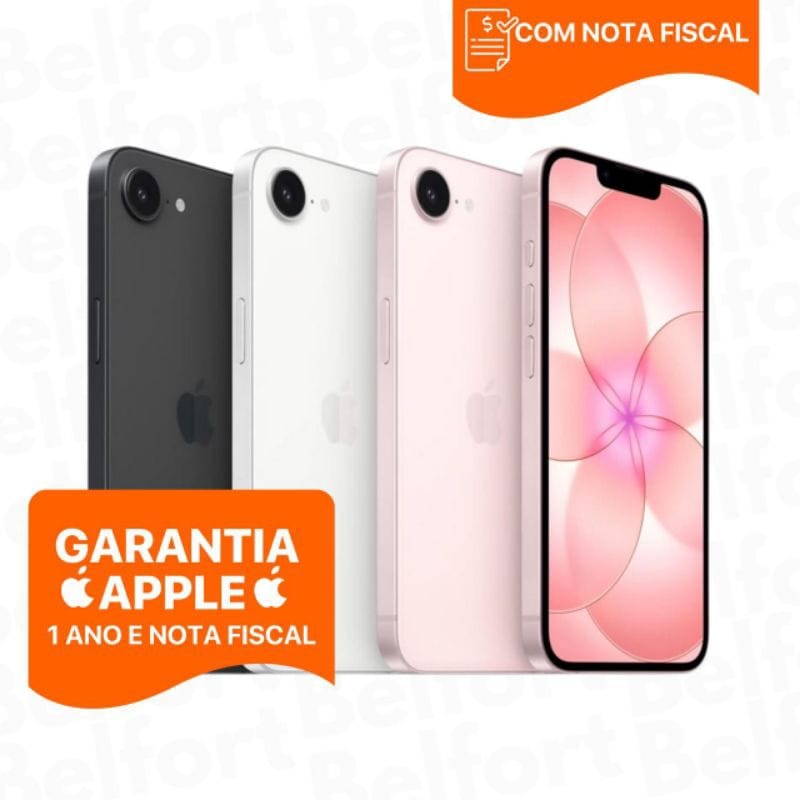 iPhone 17e · Armazenamento: 256 GB — foto 2 de 3