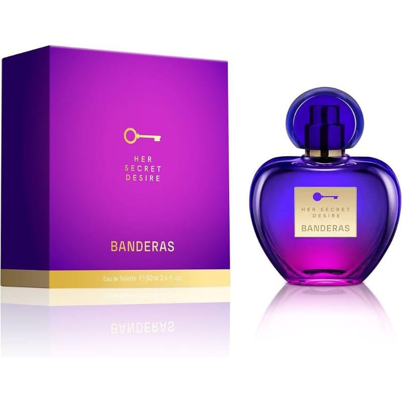 Perfume Her Secret Desire Eau de Toilette Feminino 50ml Antonio… · GTIN 8411061944677 — foto 6 de 6