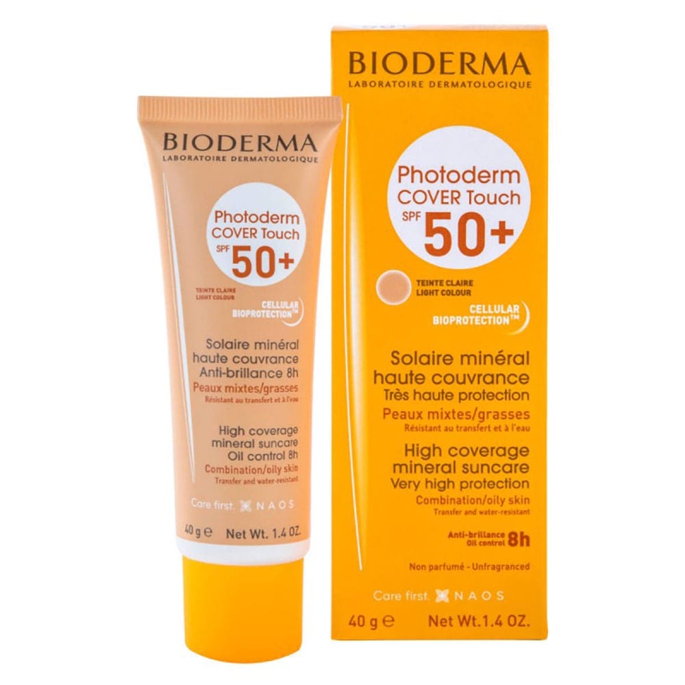 Protetor Solar Facial Photoderm Cover Touch FPS 50 40ml Bioderma · Modelo: Cover Touch FPS 50+ — foto 7 de 7