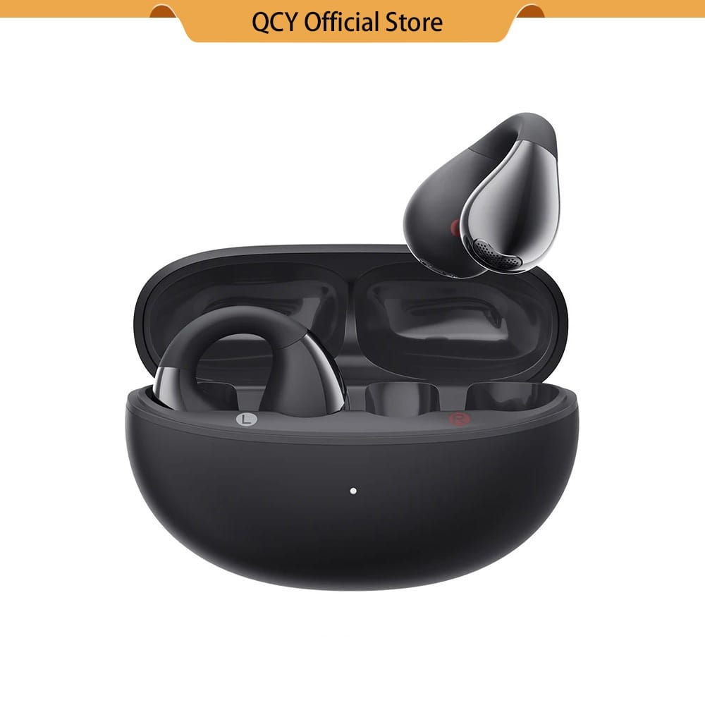 Foto de QCY Crossky C30 · Capacidade da bateria: 32 mAh · Conectividade: Bluetooth 5.4 · À prova d’água: IPX4
