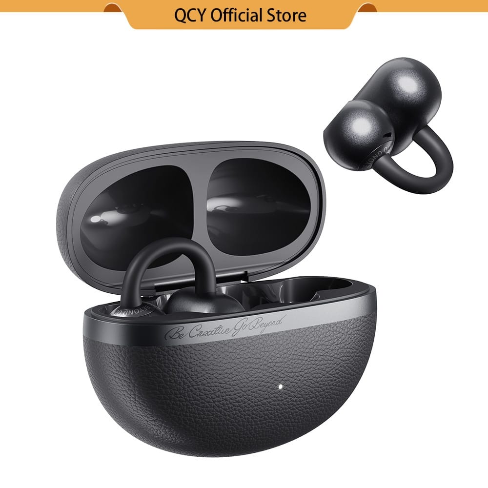 Foto de QCY Crossky C50 · Capacidade da bateria: 35 mAh · Conectividade: Bluetooth 6.0 · À prova d’água: IPX5