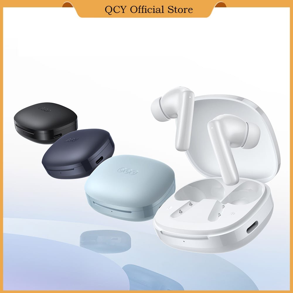 Foto de QCY T13 Pro · ANC: Sim · Capacidade da bateria: 40 mAh · Conectividade: Bluetooth 6.0, multipoint