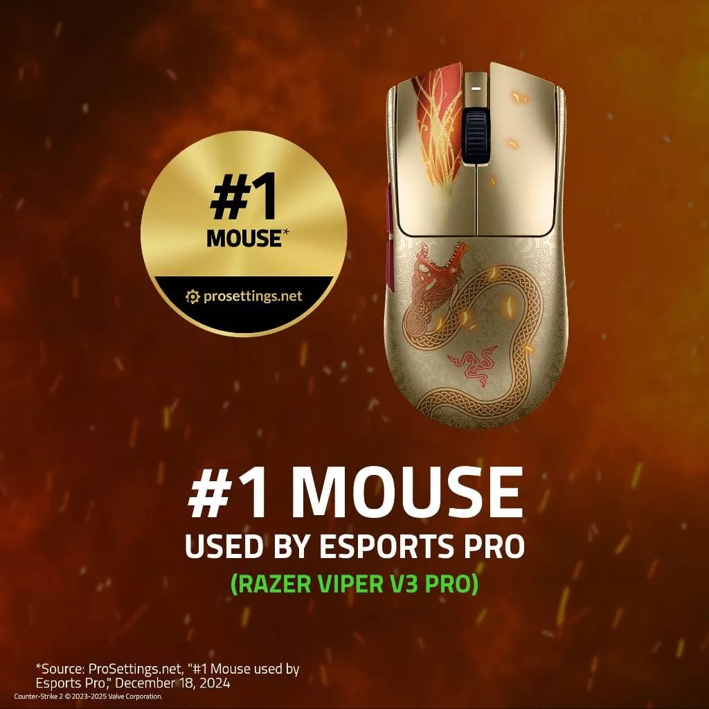Razer Viper V3 Pro Preto · GTIN 8886419334477 — foto 3 de 3