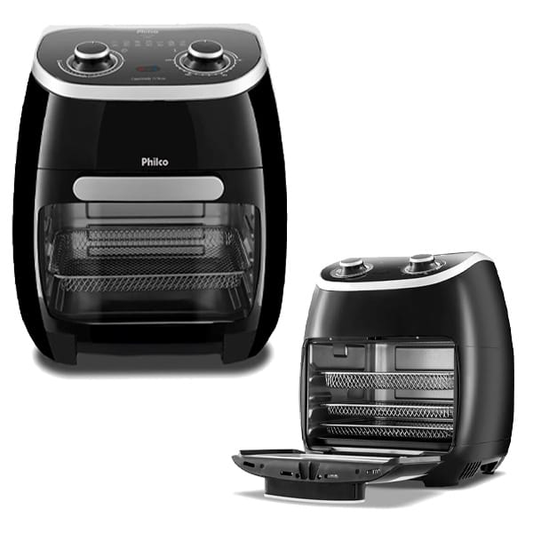 Air fryer Philco PFR2000P 11L cor preto — foto 4 de 4