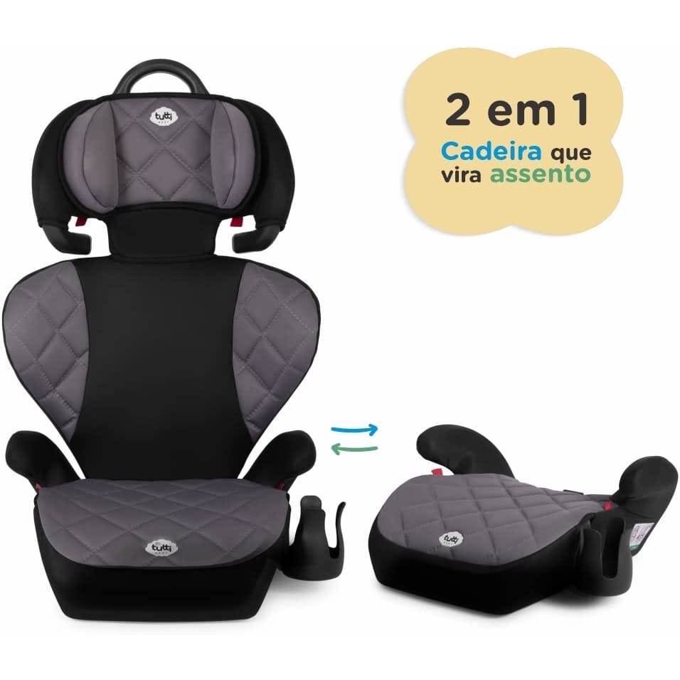 Cadeira Cadeirinha Infantil Carro Triton Il Azul Tutti Baby · Modelo: Cadeira Infantil Booster — foto 8 de 8