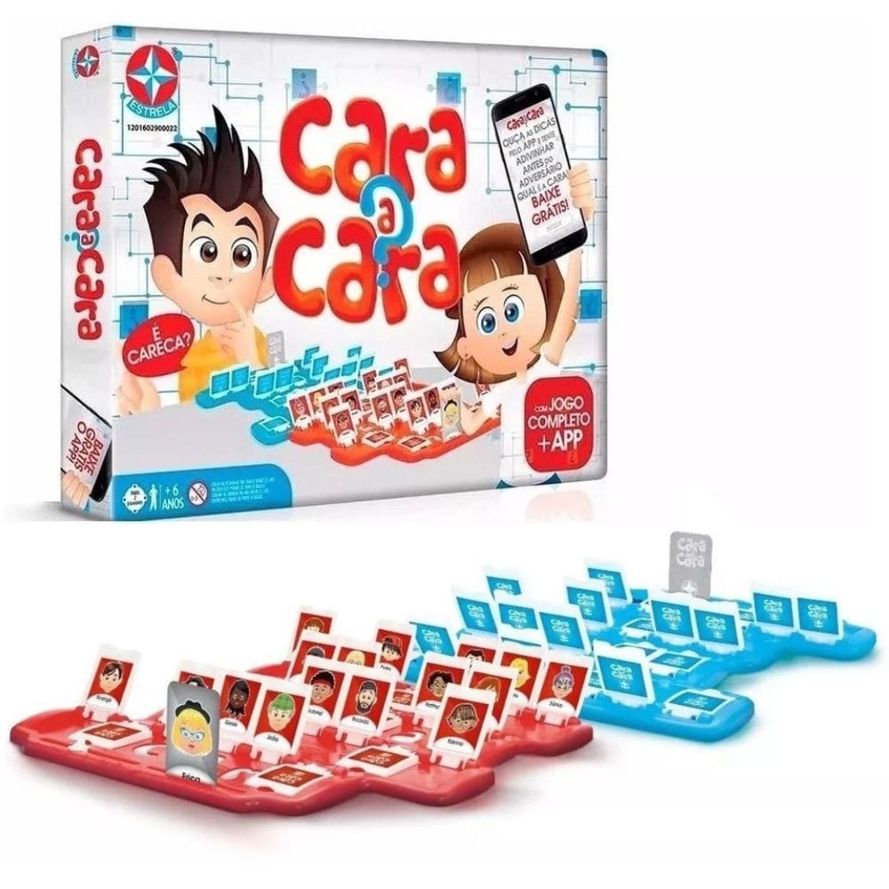 Brinquedo Jogo De Tabuleiro Cara A Cara Disney Estrela · GTIN 7896027544756 — foto 4 de 4