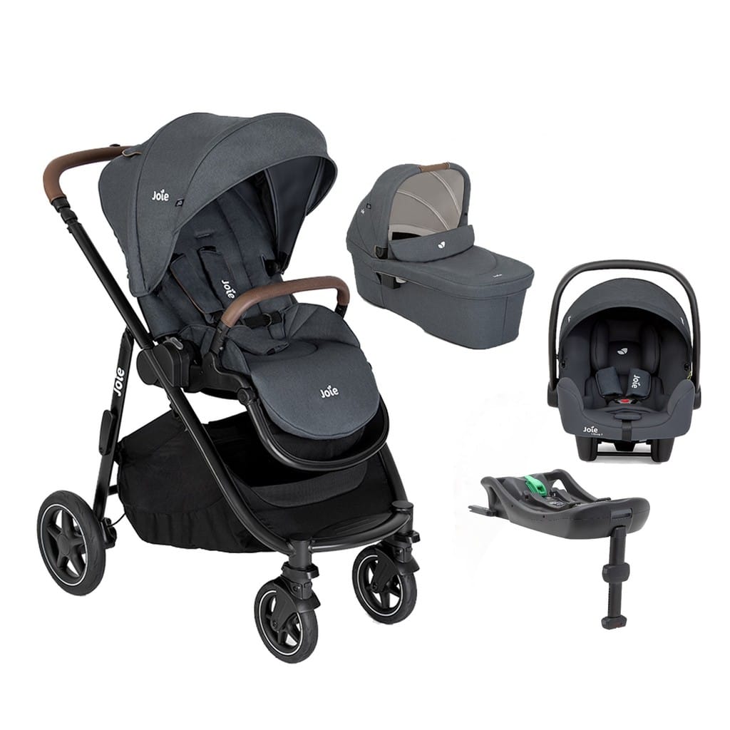 Conjunto Carrinho Joie Versatrax Moonlight Trio C/ Isofix… · Cor: Chumbo · Modelo: PPJDCBE103-94019900 — foto 2 de 2