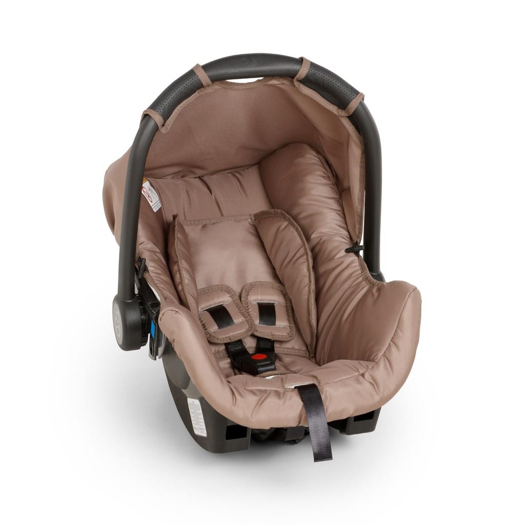 Bebe Conforto Cadeirinha Auto Dispositivo Retenção Galzerano · Cor: Cinza · Modelo: Grid — foto 2 de 2