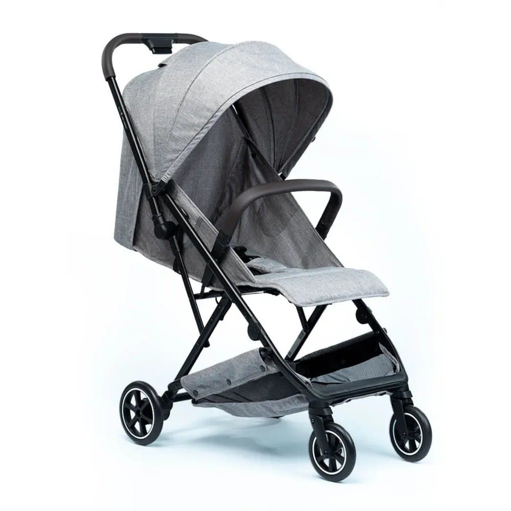 Carrinho De Passeio Ultracompacto Mini Woven Grey Abc Design · Cor: Cinza — foto 7 de 8