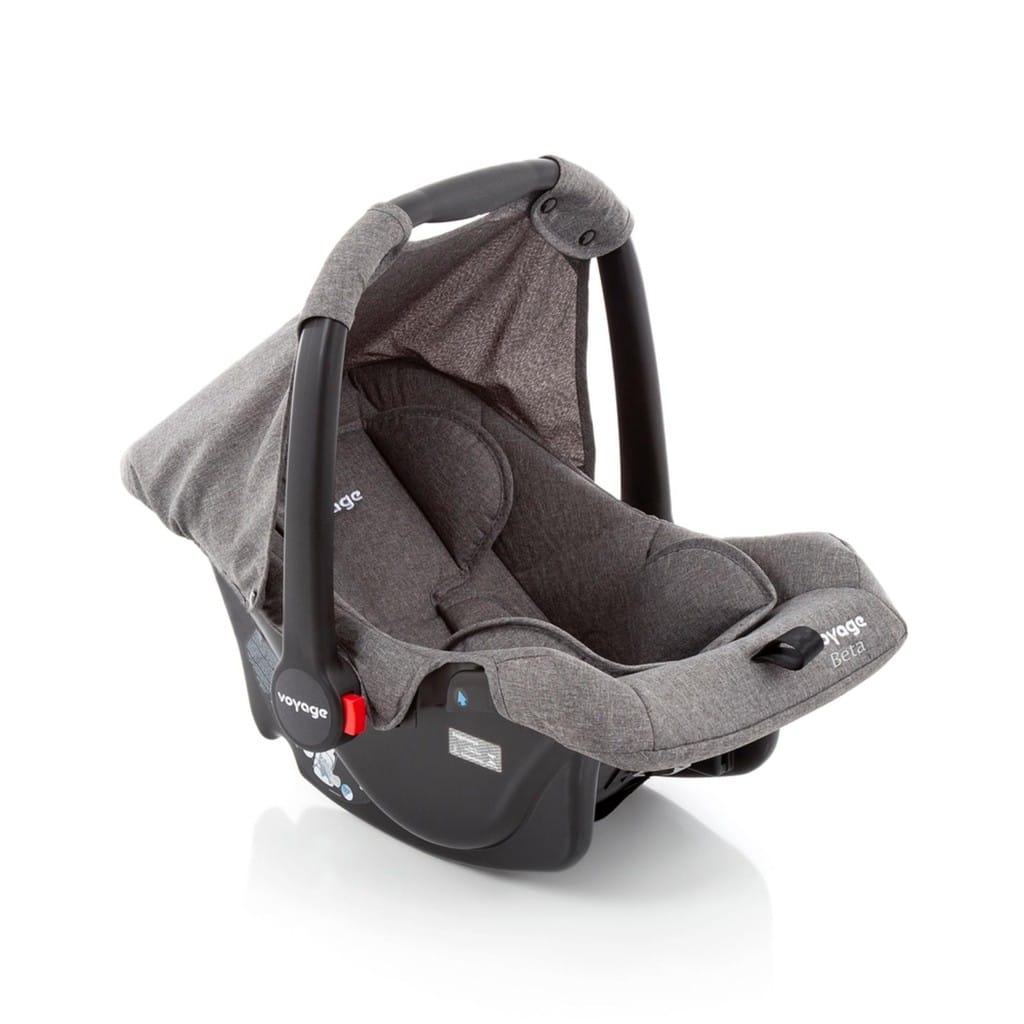 Bebê Conforto Beta Voyage Cinza Mescla · Cor: Grafite — foto 2 de 2