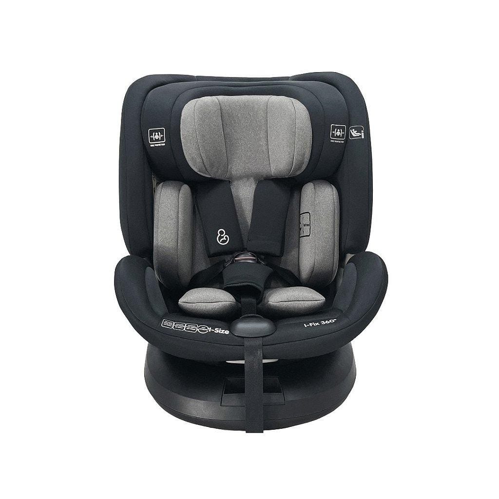 Cadeirinha Para Carro Galzerano I-fix 360 Preto Camel Preto · Modelo: i-Fix Star — foto 7 de 8