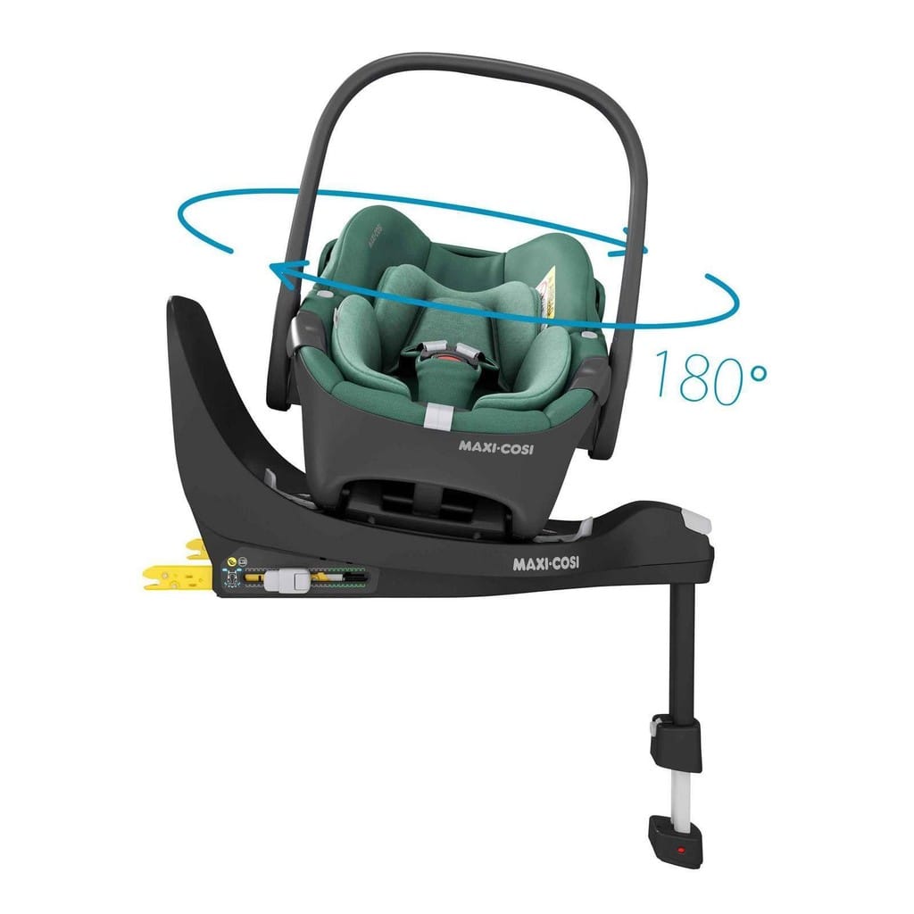 Maxi-Cosi Maxi Cosi Bebê Conforto Pebble 360 com base · Cor: Preto · Modelo: Pebble 360 Base FamilyFix — foto 2 de 2