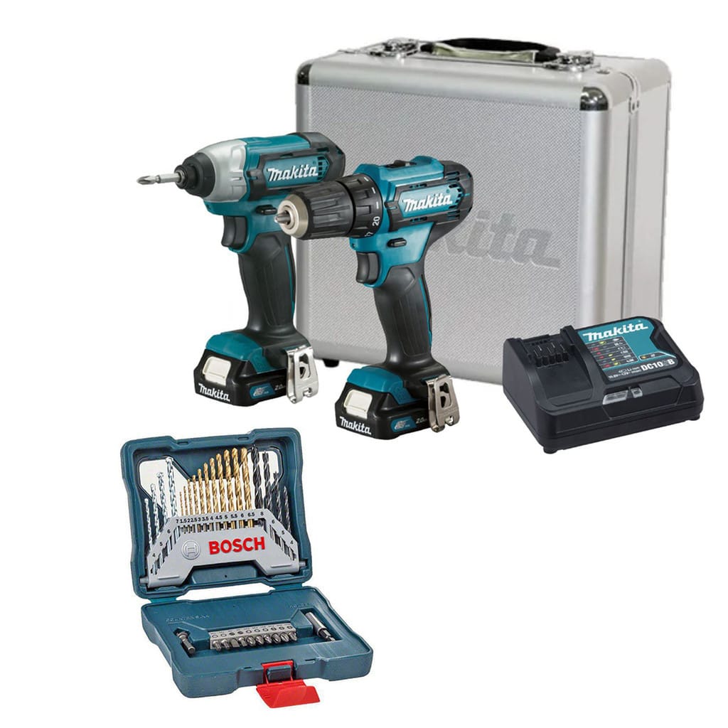 Kit Furad/parafusad Clx224sax Df333d Chave Imp Td110d Makita · Modelo: Kit Clx224Sax Df333D Td110D — foto 6 de 7