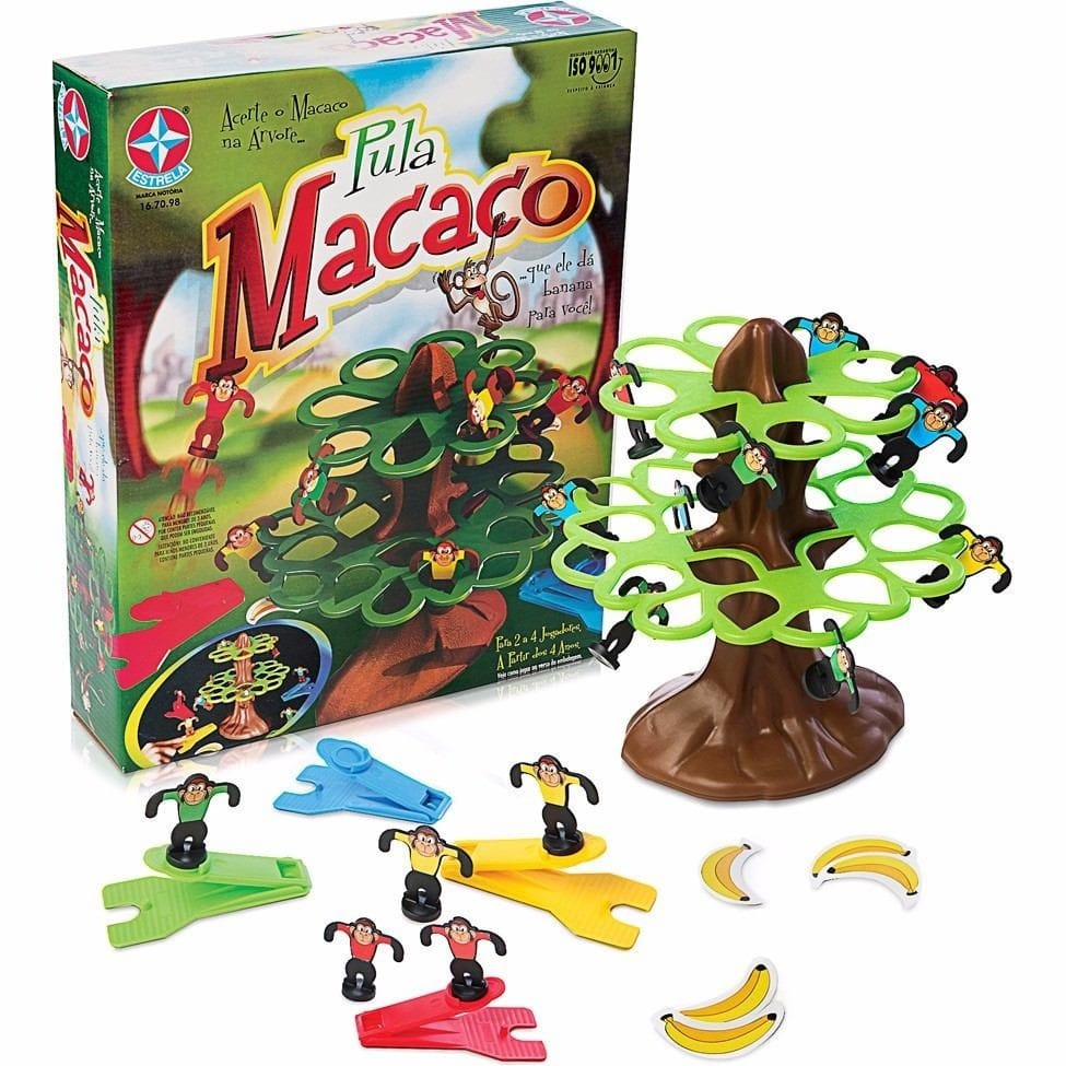 Jogo Pula Macaco E Jogo Cara A Cara Com Aplicativo Estrela · GTIN 7892144713532 — foto 2 de 4