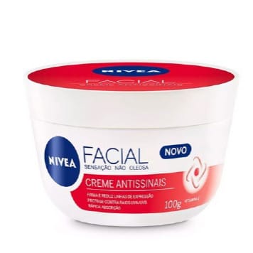 Nivea Creme Facial Antissinais Sensação Não Oleosa 100g Tipo de… · GTIN 6015615940928 — foto 8 de 8