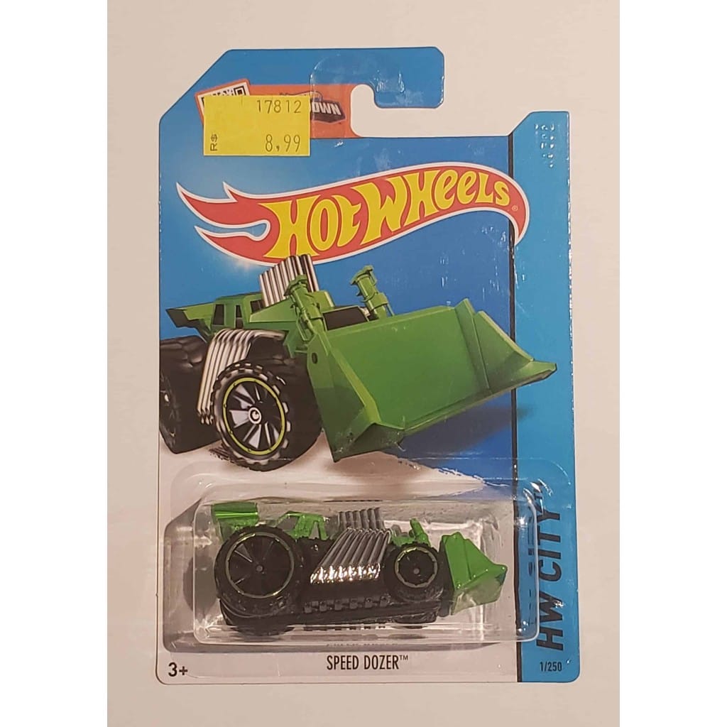 Speed Dozer Hot Wheels Id Spectraflame Laranja — foto 2 de 2
