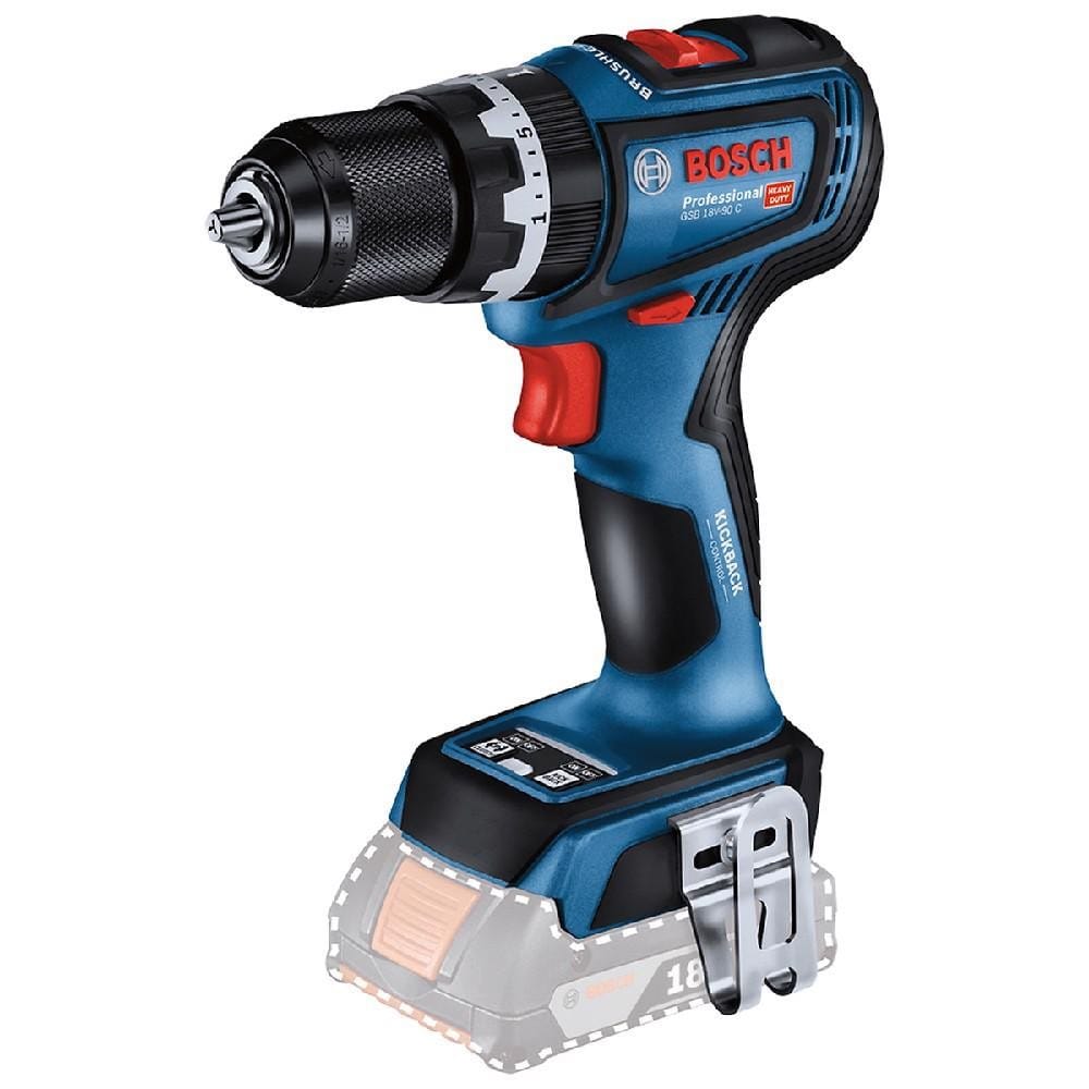 Furadeira / Parafusadeira Gsb 18v-90c+ Bateria Bosch — foto 4 de 4