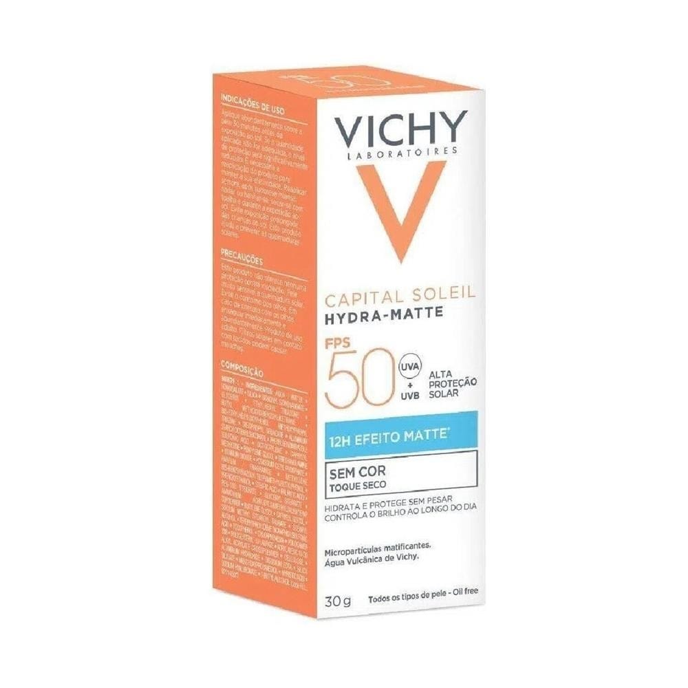 Protetor Vichy Capital Soleil Hydra-matte Fps50+ Normaderm — foto 3 de 5