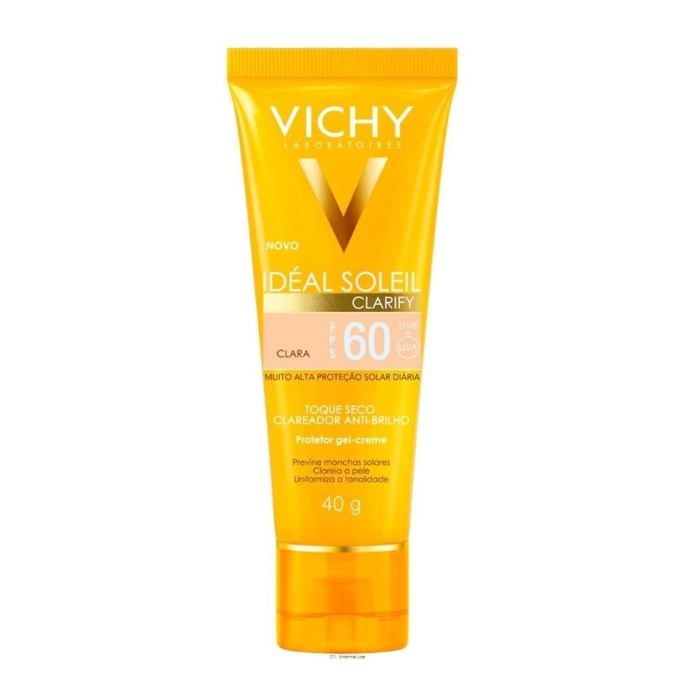 Vichy Protetor Solar Facial Ideal Soleil Clarify Cor Clara — foto 2 de 3
