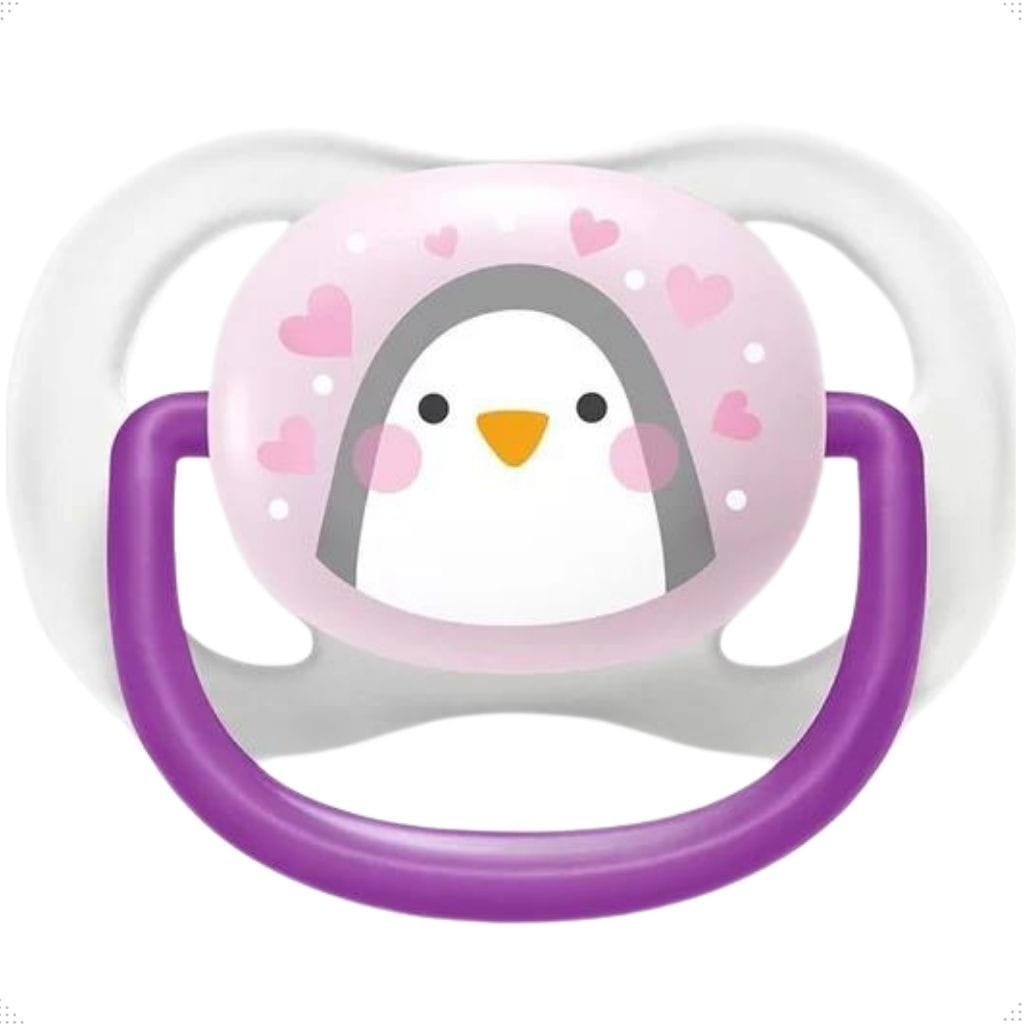 Chupeta Ultra Air Pinguim Azul 0-6 Meses Philips Avent — foto 7 de 8