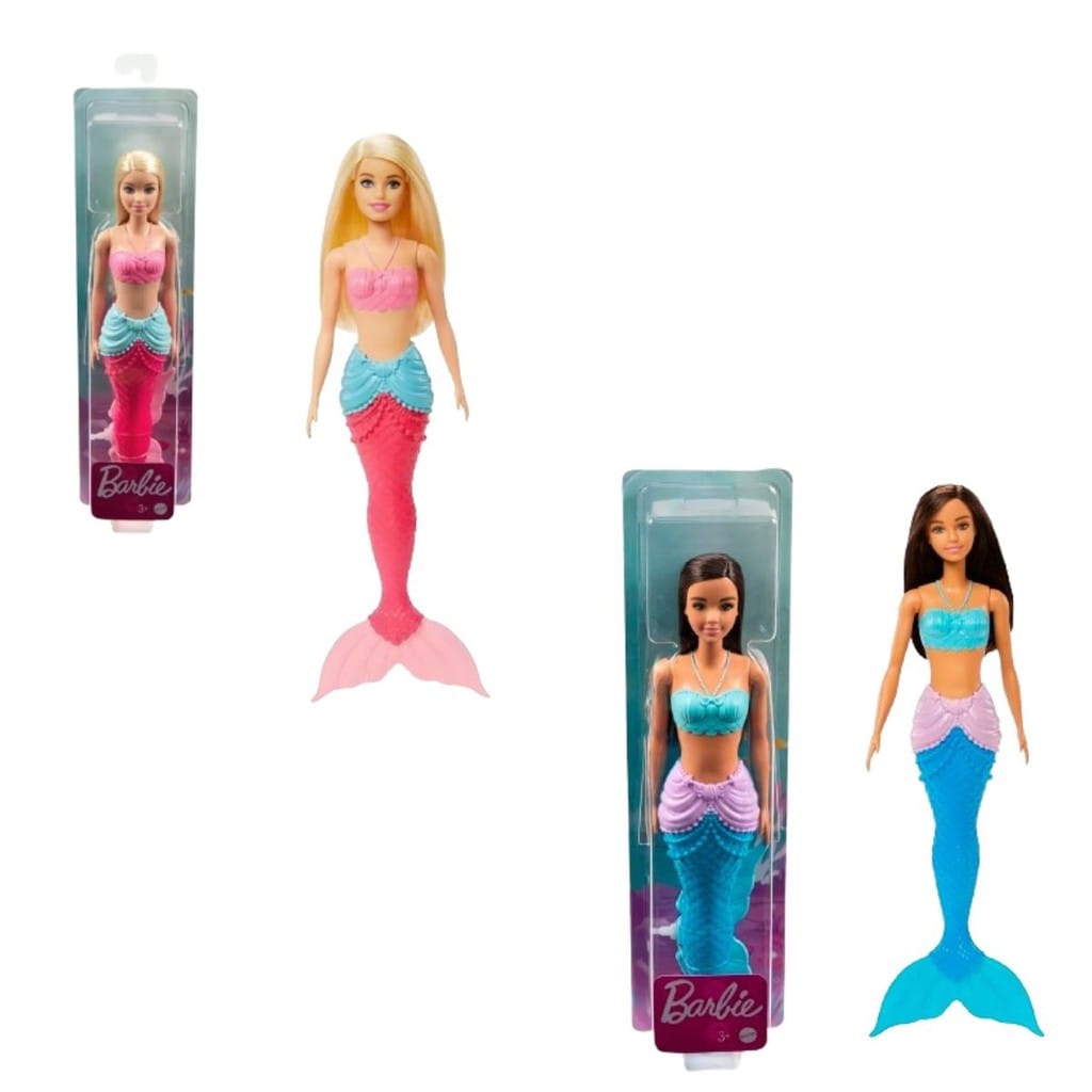 Boneca Barbie Dreamtopia Sereia Mattel Calda Azul · GTIN 7909463801151 — foto 6 de 6