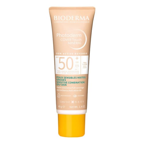 Protetor Solar Facial Photoderm Cover Touch FPS 50 40ml Bioderma · Modelo: Cover Touch FPS 50+ — foto 5 de 7