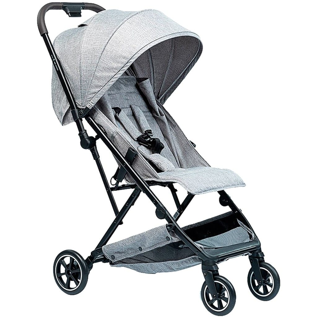 Carrinho De Passeio Ultracompacto Mini Woven Grey Abc Design · Cor: Cinza — foto 8 de 8