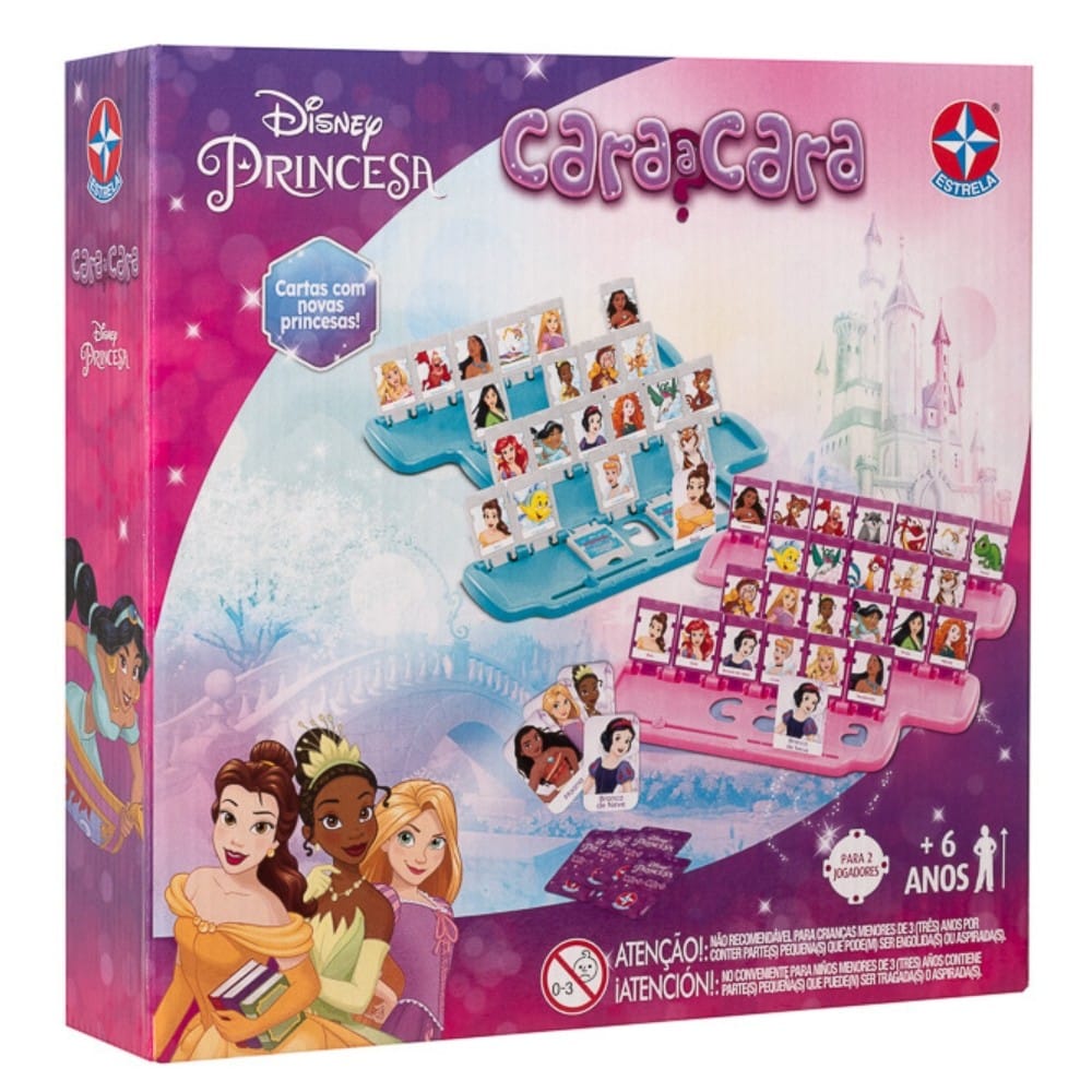 Jogo Cara A Cara Princesas Disney - Estrela · GTIN 7890009032255 — foto 2 de 3