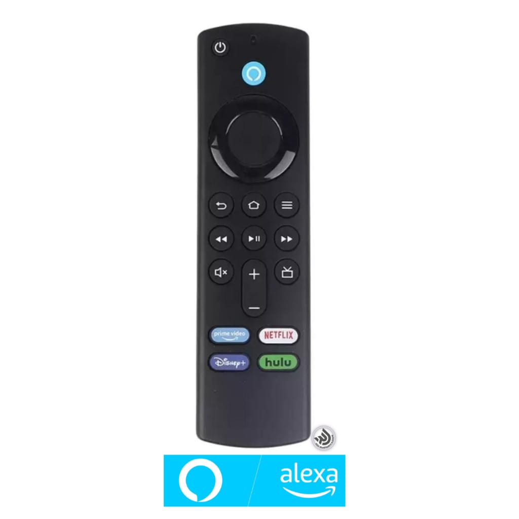 Controle Remoto Compativel Amazon Fire Stick 4k Com Voz · Cor: Preto · Modelo: Fire TV Stick E Fire Stick 4k — foto 5 de 5