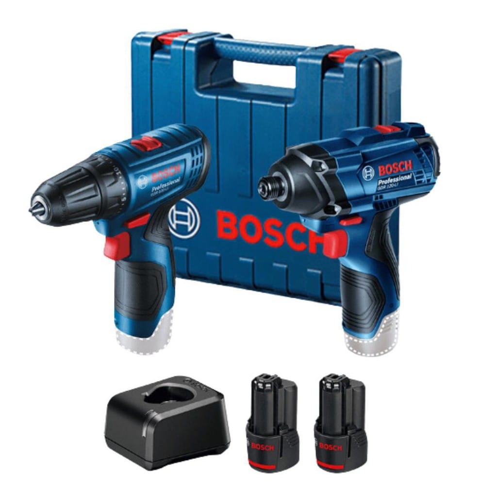 Furadeira + Parafusadeira Impacto (combo) Bosch · Modelo: GSR12-2LI + GDR12LI — foto 4 de 4