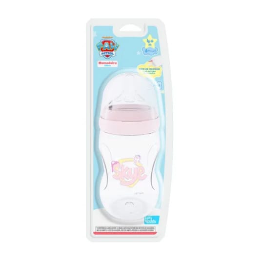 Mamadeira Nature 330ml Aureaflow Azul 4m+ Lolly Kinddy · Cor: Azul-claro — foto 8 de 8