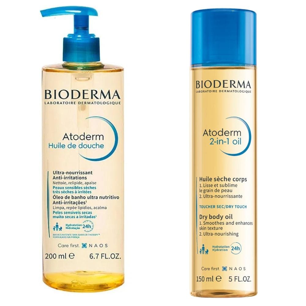 Kit Óleo Corporal Bioderma Atoderm Para Banho e Pós-Banho · GTIN 6015656862807 — foto 6 de 6