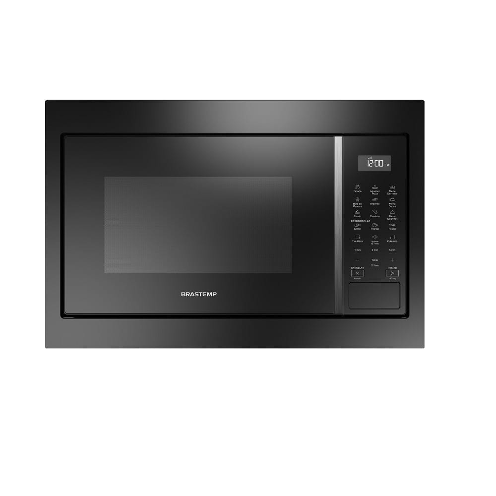 Micro-ondas Brastemp BM146AE preto 32L · Voltagem: 110V — foto 7 de 8