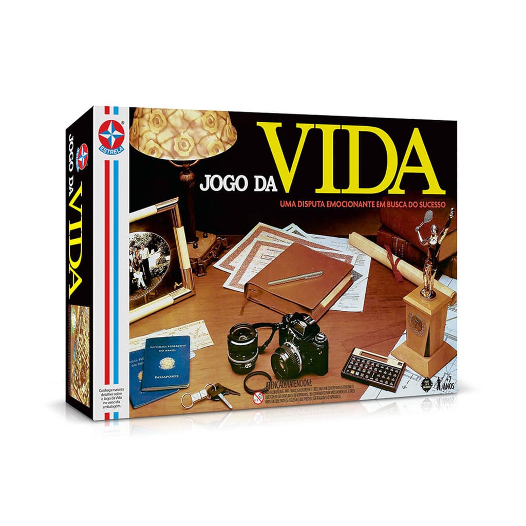 Jogo Da Vida 80 Anos - Estrela · GTIN 07896027551303 — foto 2 de 3