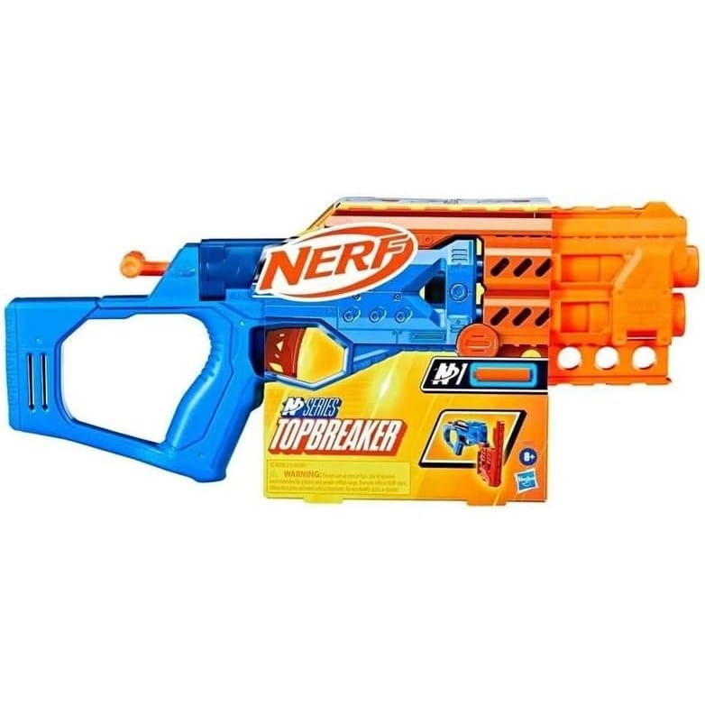 Nerf N Series Topbreaker - Hasbro · Cor: Azul e Laranja — foto 2 de 4