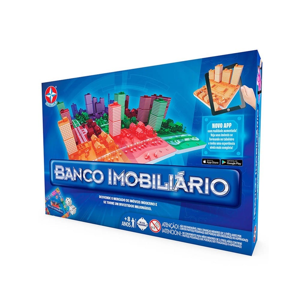 Jogo Banco Imobiliário com App Estrela · MPN Game of Life Ed. App — foto 2 de 3