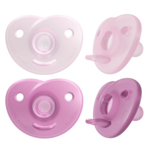 Chupeta Philips Avent Soothie Urso Rosa e Roxa 0-3 Meses, 2… · Cor: Rosa/Roxo 0-3 meses · Modelo: Soothie Oso — foto 2 de 4