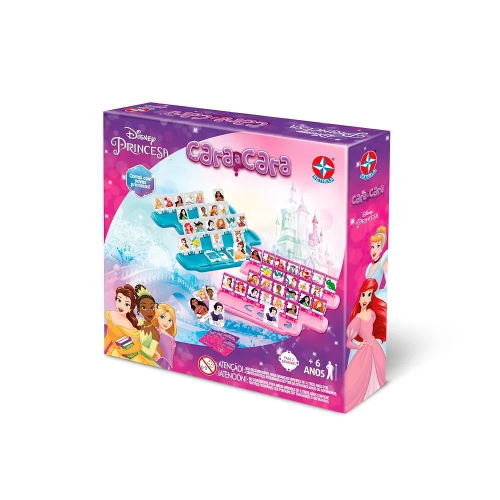Jogo Cara A Cara Princesas Disney - Estrela · GTIN 7890009032255 — foto 3 de 3