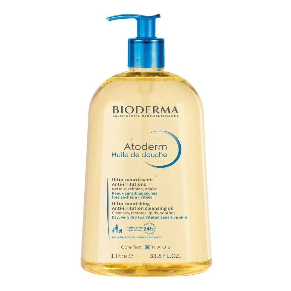 Bioderma Atoderm Óleo de Banho Chuveiro 1000 ml · GTIN 854565001589 — foto 2 de 4