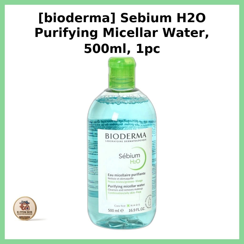 Sébium H2O Água Micelar - Bioderma 500 ml — foto 4 de 4