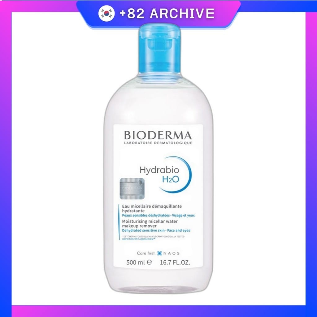 Bioderma Agua Micelar Hydrabio H2o De 500ml Piel Seca · GTIN 3401321549020 — foto 4 de 5