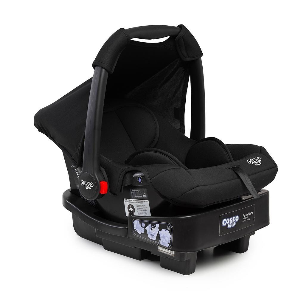 Bebê Conforto Com Base Wizz Cosco Kids Azul 0-13 Kg · Cor: Preto — foto 2 de 2