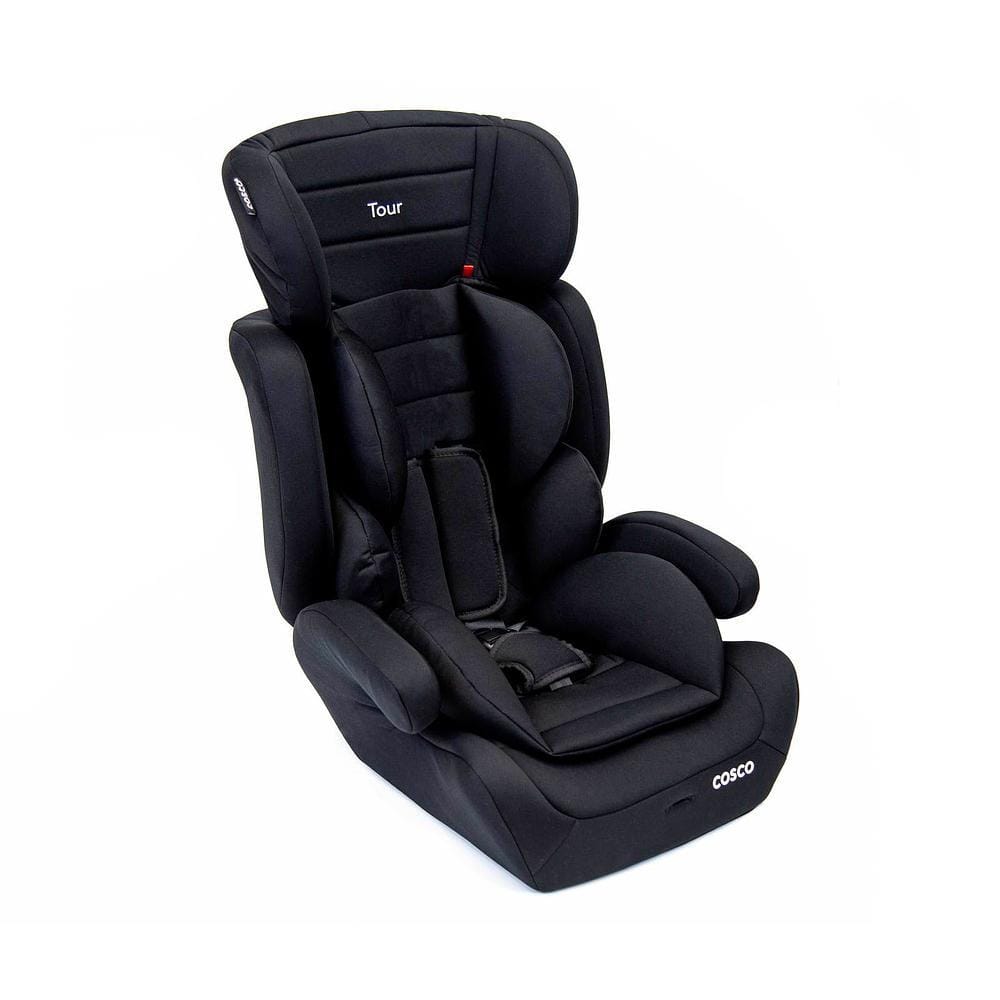Cadeirinha Booster Para Auto De Bebê 9 A 36 Kg - Tour Cosco · Cor: Preto · Modelo: Cadeirinha Para Auto Booster — foto 4 de 4
