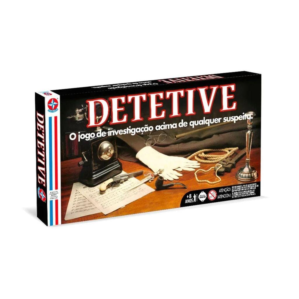Jogo Detetive Retrô - Brinquedos Estrela · GTIN 7896027558487 — foto 2 de 3