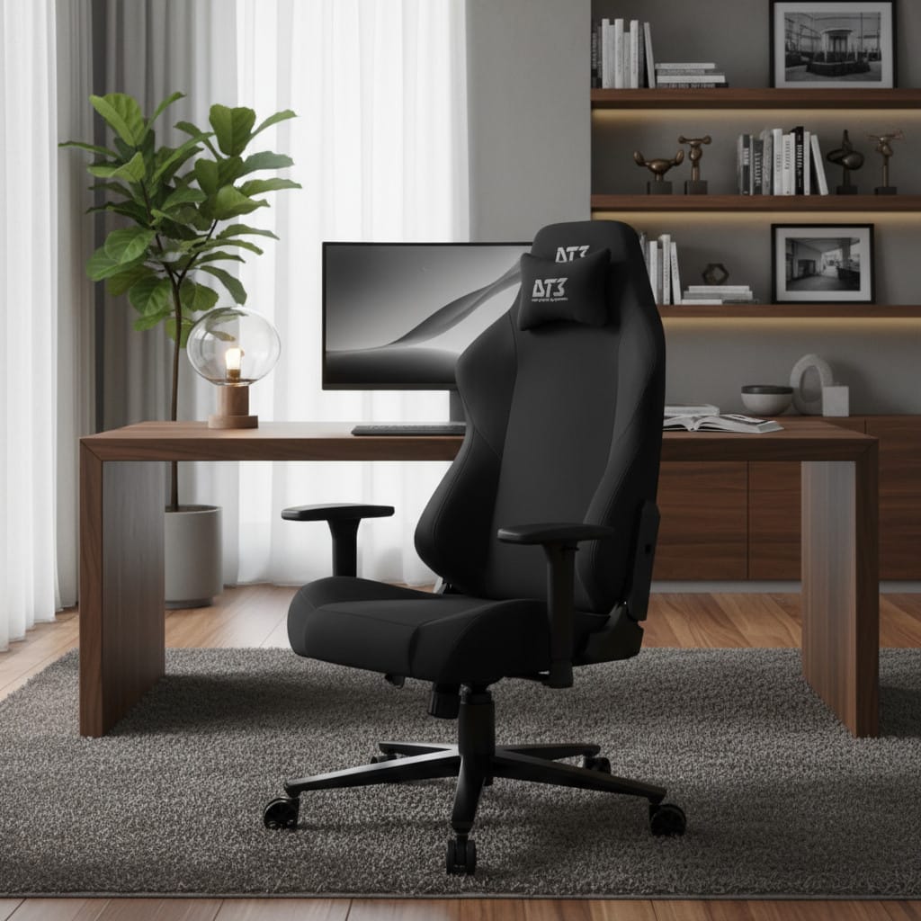 Cadeira Gamer Dt3 Nero Black · Cor: Preto — foto 2 de 2