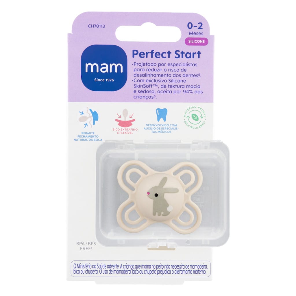 Foto de MAM Perfect Chupeta MAM Perfect Start 0-2 meses · Material: silicone