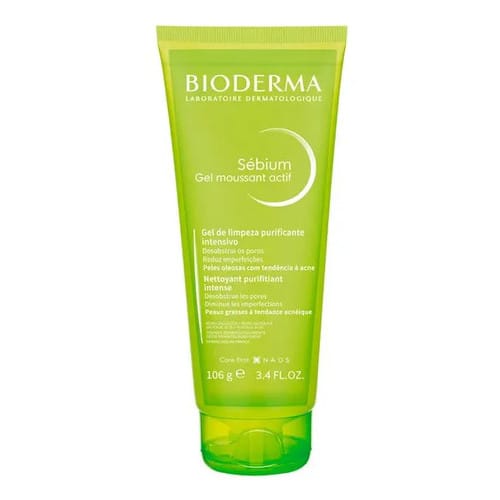 Gel de Limpeza Antiacne Bioderma Sébium Gel Moussant Actif 100ml · GTIN 3701129811313 — foto 6 de 6