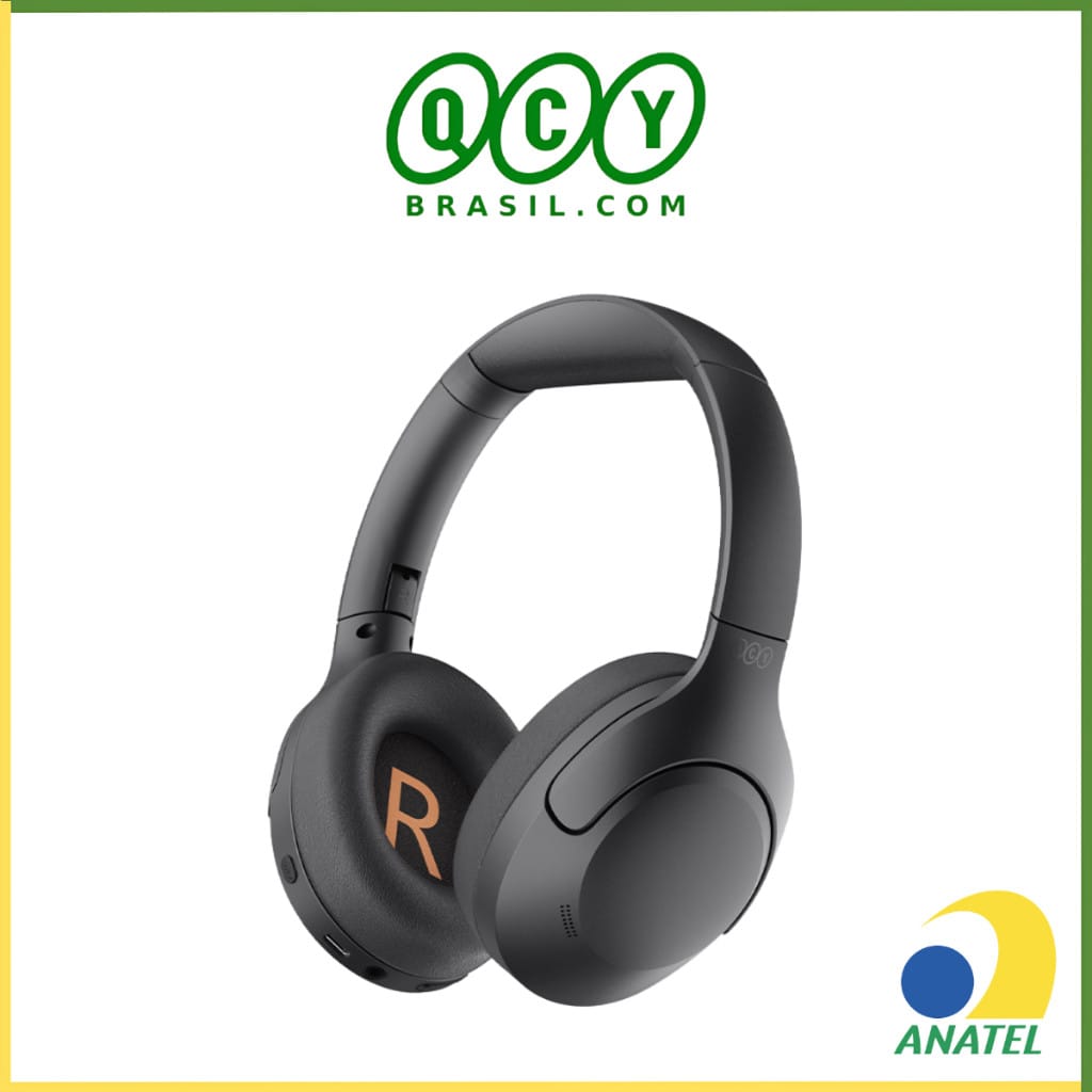Foto de QCY H3 Lite · ANC: Sim · Capacidade da bateria: 400 mAh · Conectividade: Bluetooth 5.3, multipoint