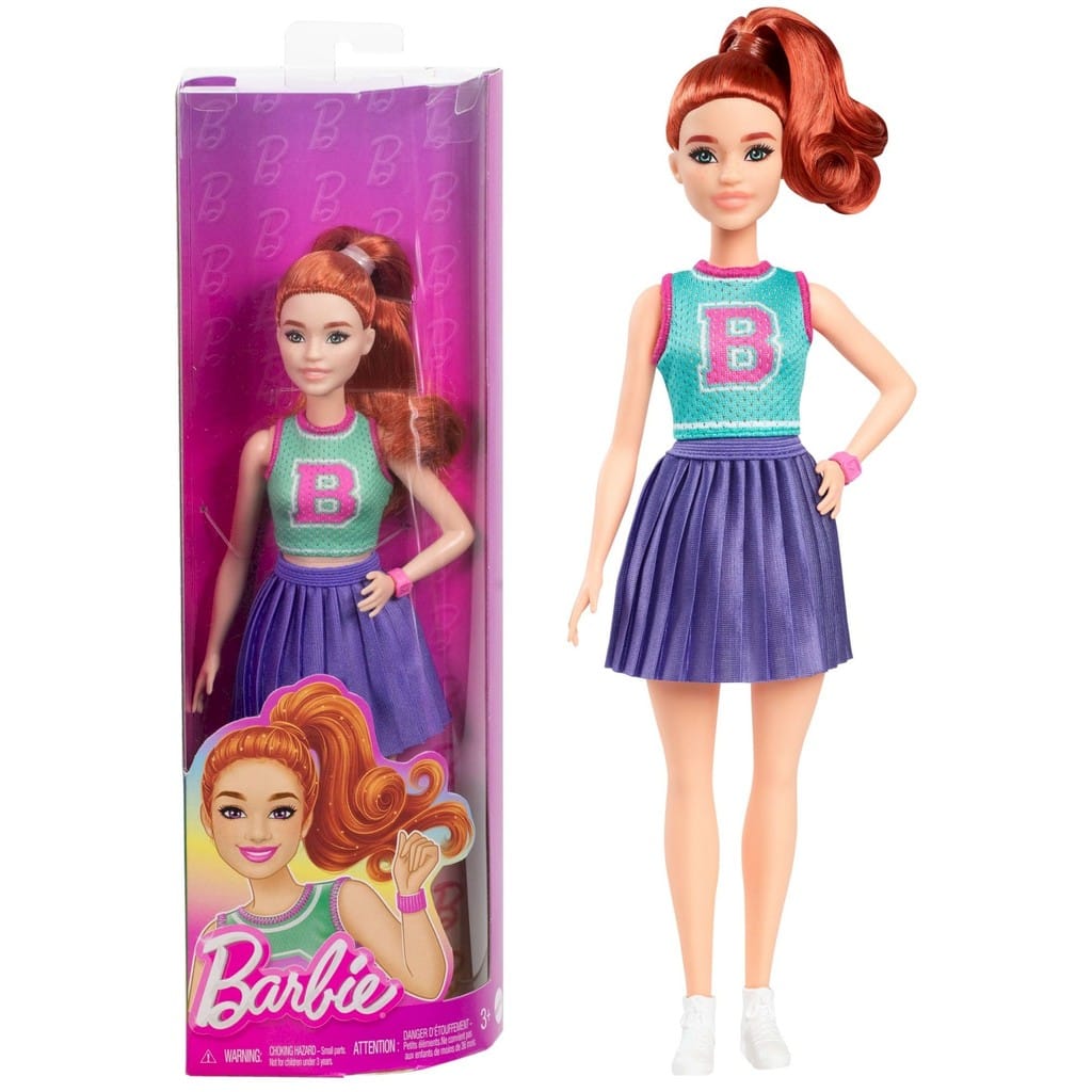 Mattel Barbie fashionista ruiva gordinha · GTIN 887961535099 — foto 3 de 3